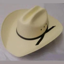 M&F - Kid's Bangora Sancho Straw Cowboy Hat - Ivory