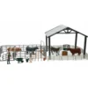New Ray Toys - Deluxe Ranch Cow Set