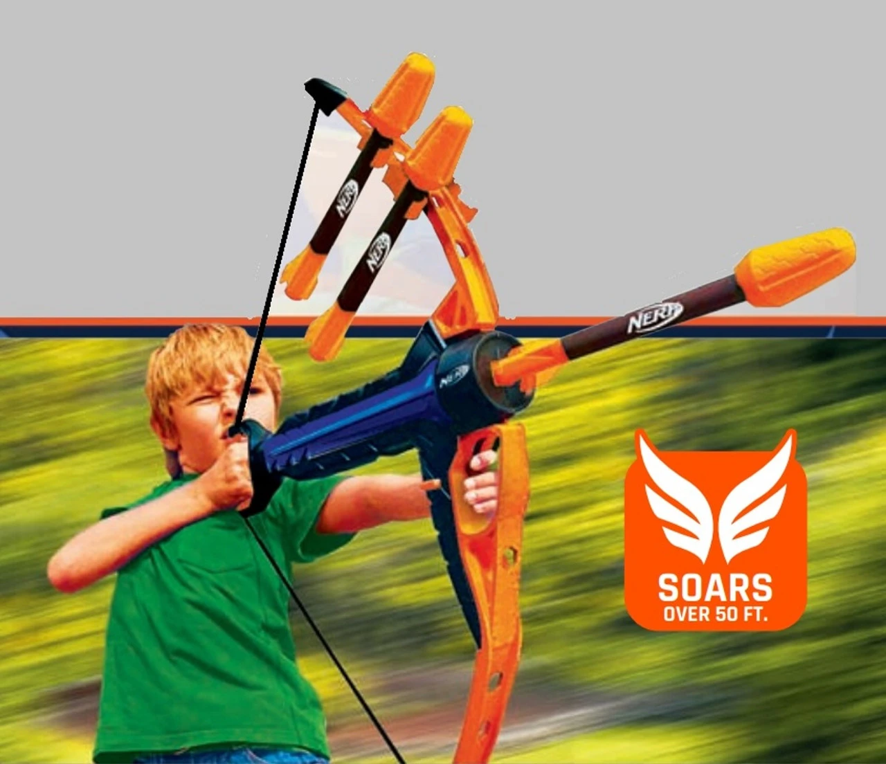 Franklin Nerf Rip Rocket Bow & Arrow Blaster - Image 2