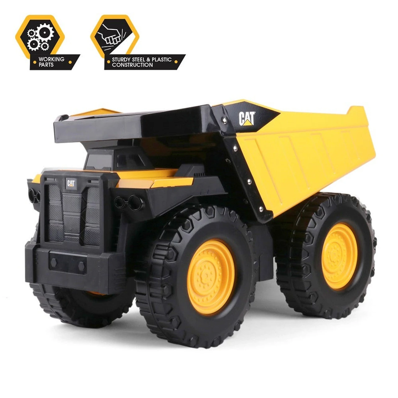 Funrise Toys CAT Mighty Steel 20" Dump Truck
