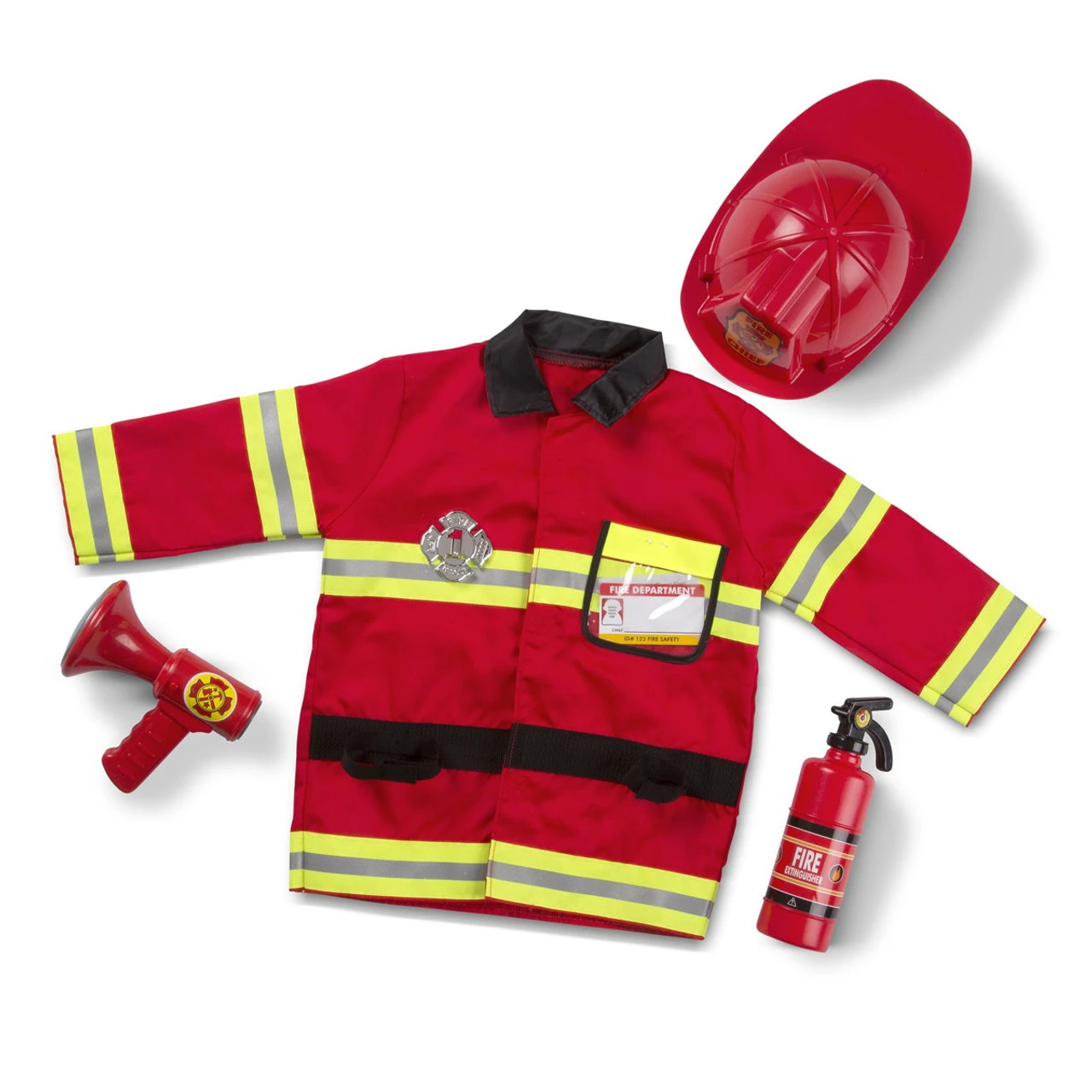 Melissa & Doug Fire Chief Play Costume Set - Image 2