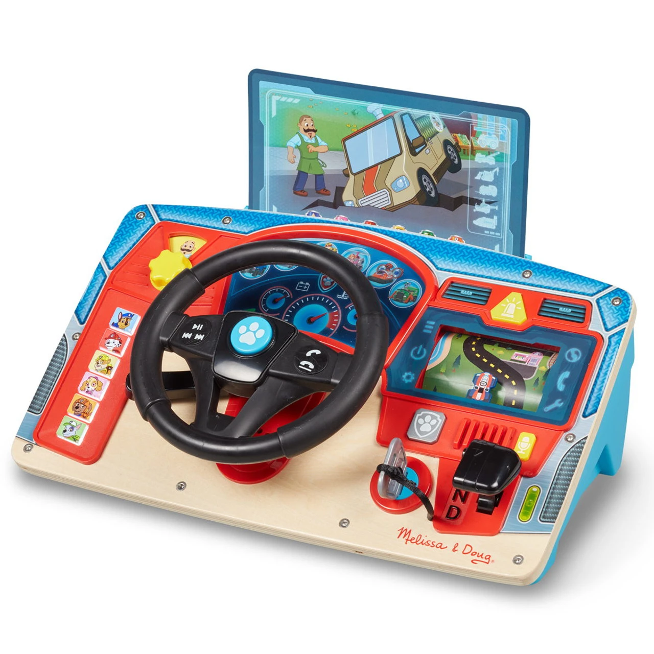 Melissa & Doug Paw Patrol Rescue Mission Wooden Dashboard - Image 3