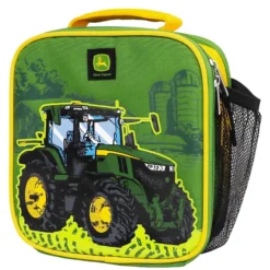 John Deere Green Tractor And Farm Lunchbox