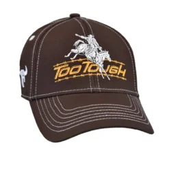 Cowboy Hardware Boys Too Tough Brown Ball Cap