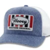 Hooey Sudan Denim/White 5-Panel Youth Trucker Cap - Youth