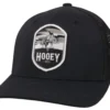 Hooey Cheyenne Black 5 Panel Flexfit With Black & White Patch - Youth