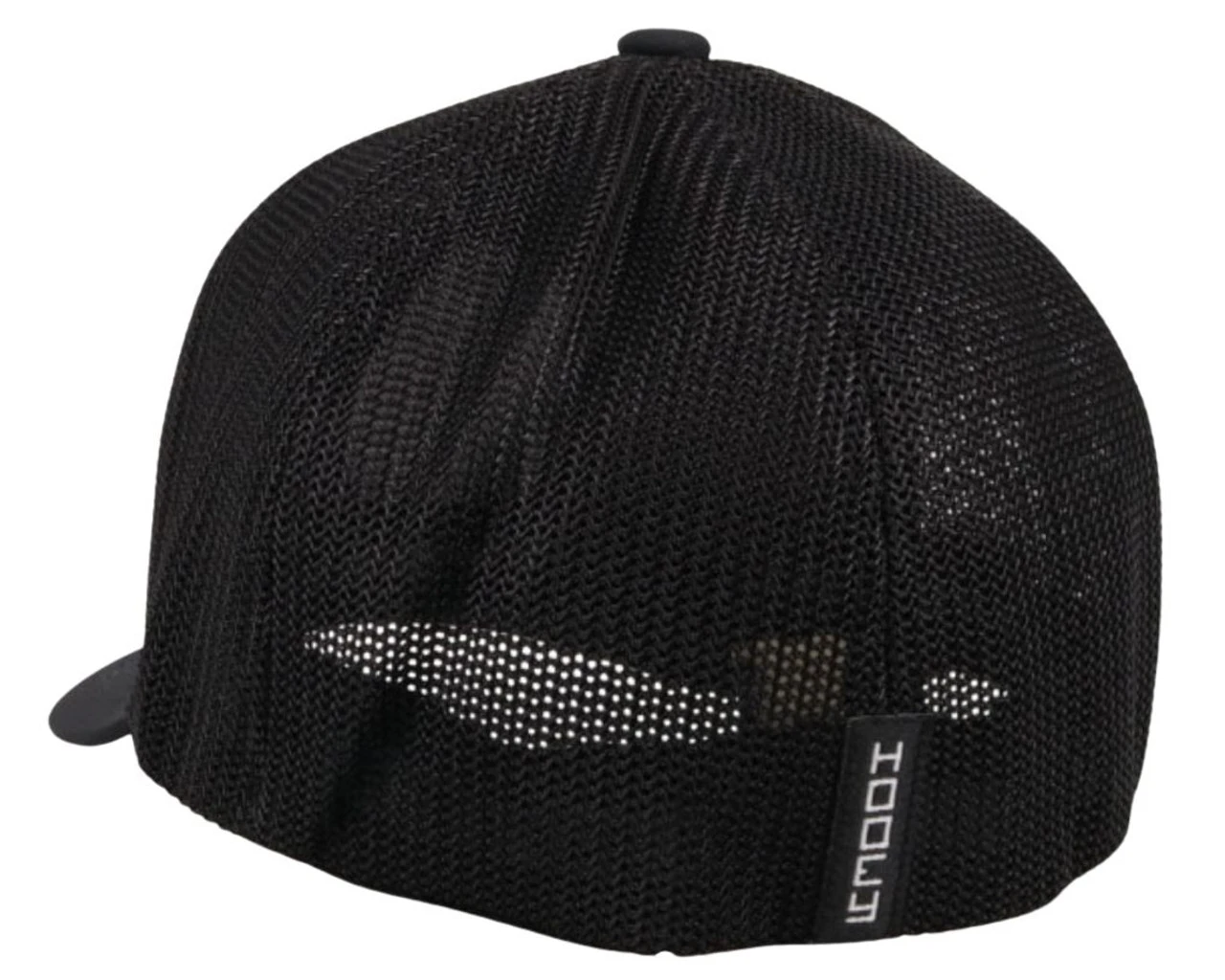 Hooey Cheyenne Black 5 Panel Flexfit With Black & White Patch - Youth - Image 3