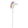 Aurora Ride On 37" Giddy Up Stick Pony - White Unicorn