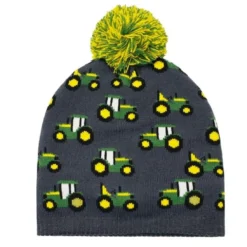 John Deere Boys Tractor Beanie