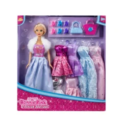 Fashion Doll With Dresses & Accessories