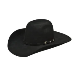Ariat - Youth Black Wool Hat - Crown 4-7/8