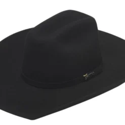 Twister Youth Black Crushable Cowboy Hat