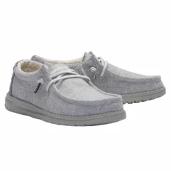 Hey Dude Boys Wally Steel Casual Shoes