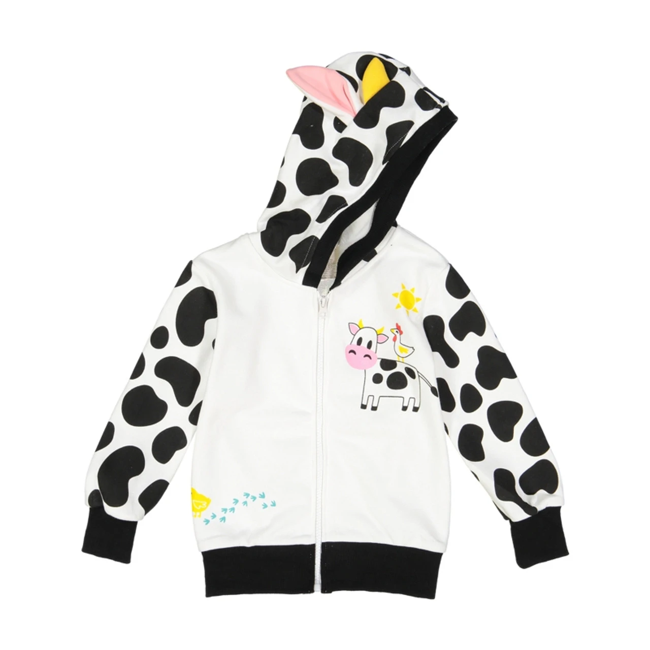 Doodle Pants Cow 3D Hoodie - Image 4