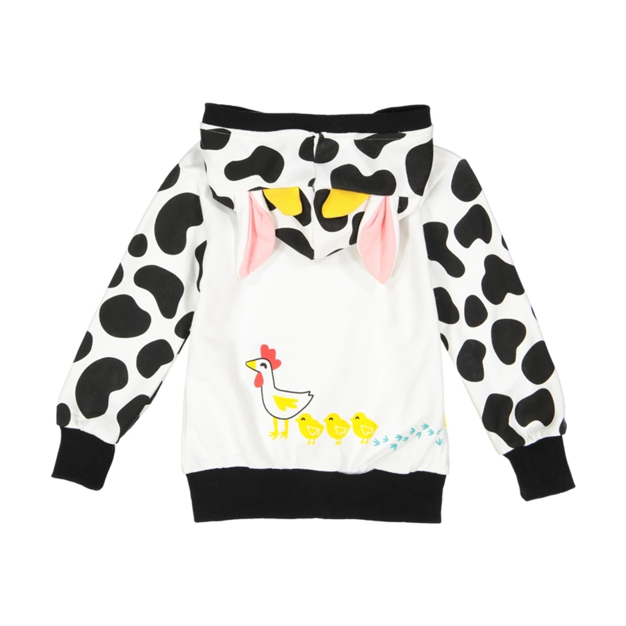 Doodle Pants Cow 3D Hoodie - Image 2