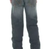 Wrangler Toddler Boys Retro Bozeman Dark Wash Slim Fit Straight Leg Stretch Jeans