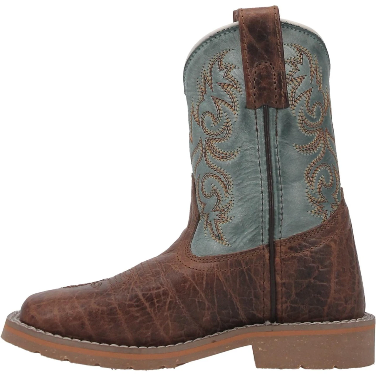 Dan Post Boys Lil' Bisbee Broad Square Toe Boots - Image 2
