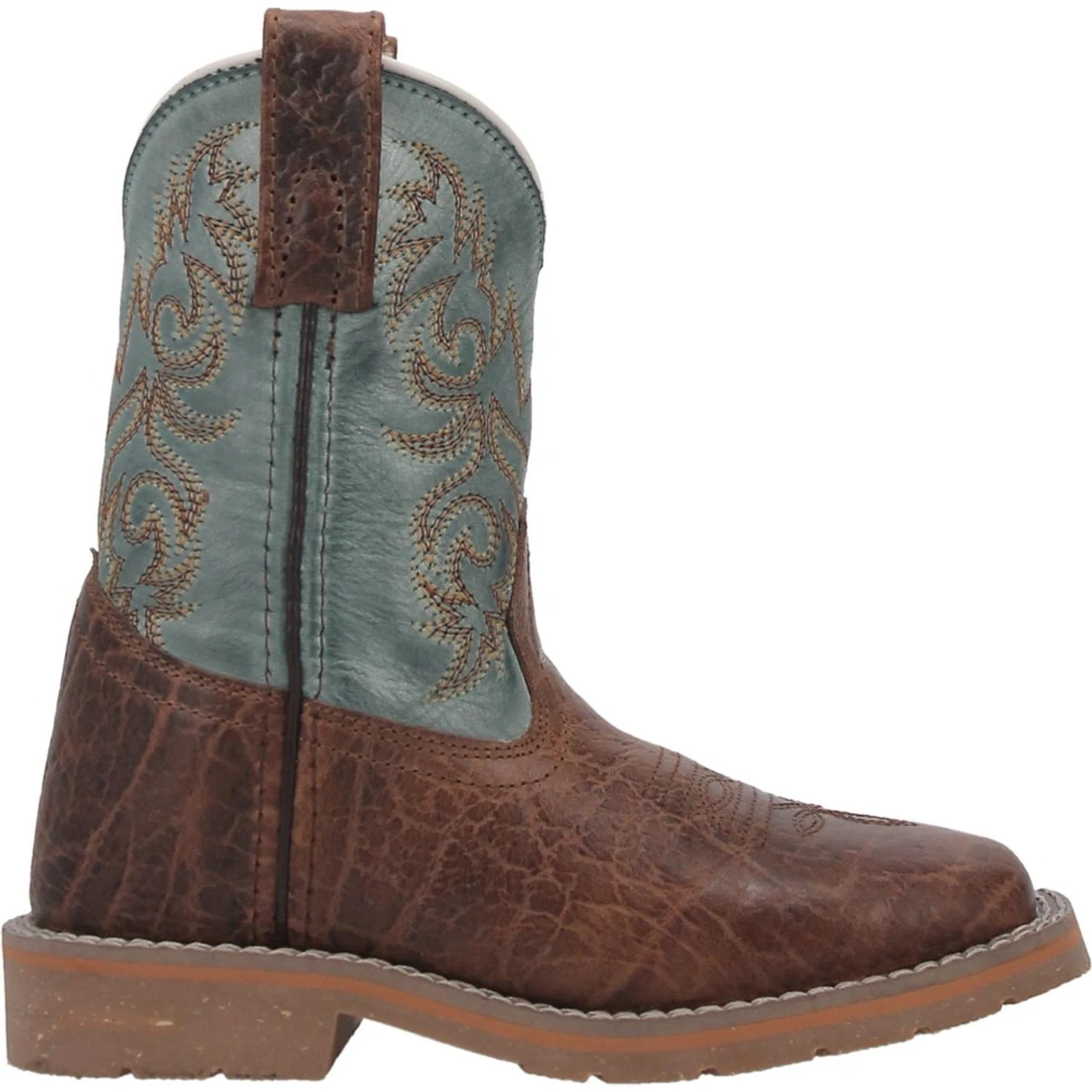 Dan Post Boys Lil' Bisbee Broad Square Toe Boots - Image 3