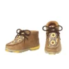 M&F Cheetah & Sunflower Twister Chukka Childrens Boots For Girls