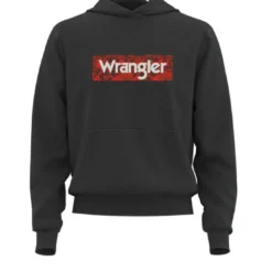 Wrangler Boys Camo Logo Hoodie
