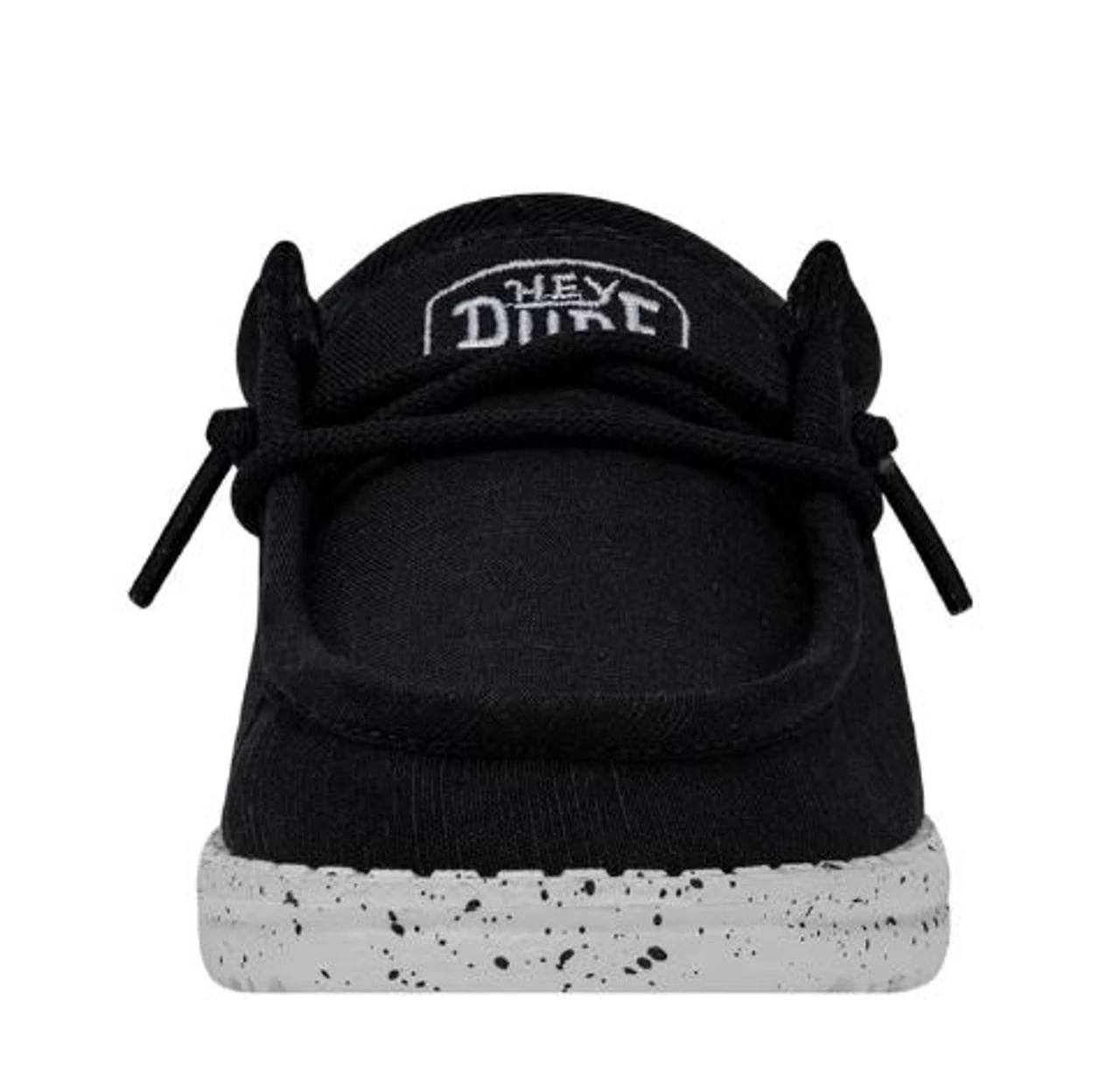Hey Dude Wally Youth Slub Canvas Black - Image 4