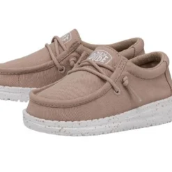 Hey Dude Wally Toddler Slub Canvas Tan