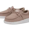 Hey Dude Wally Youth Slub Canvas Tan