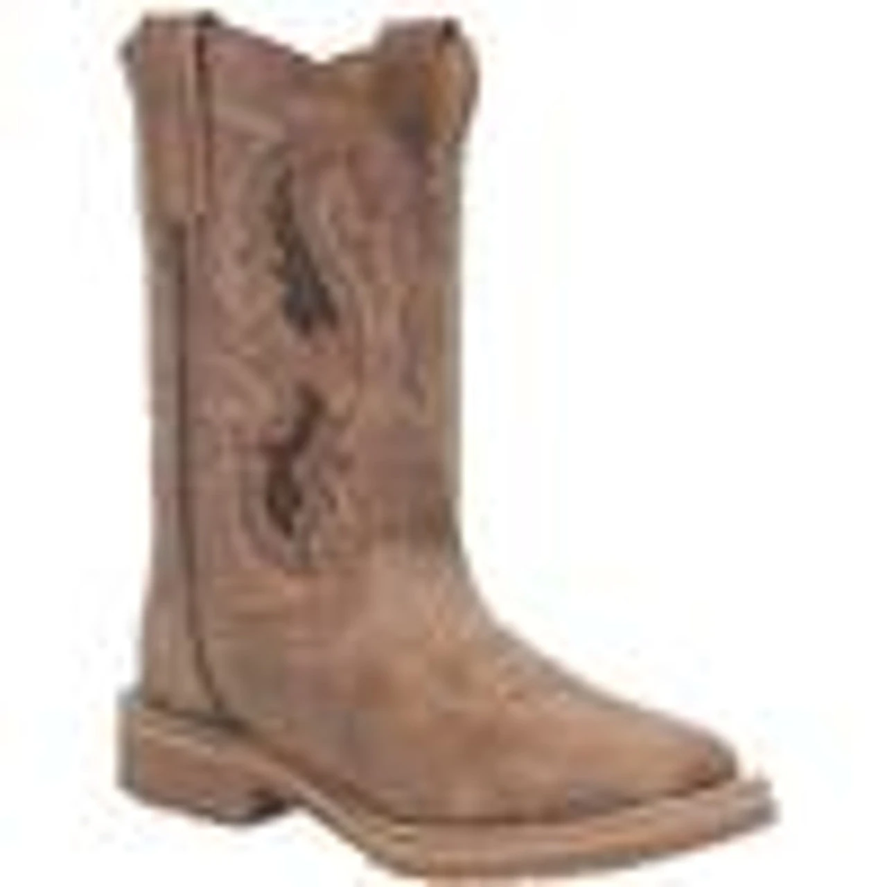 Dan Post Boys Youth Marty Tan Square Toe Cowboy Boots