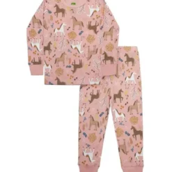 John Deere Girls Horse Pajama Set