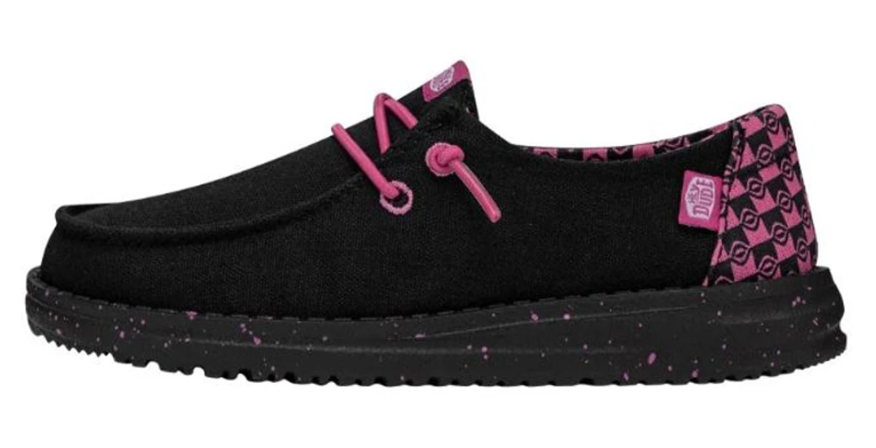 Hey Dude Girls Wendy Youth Batik Geo Casual Shoes