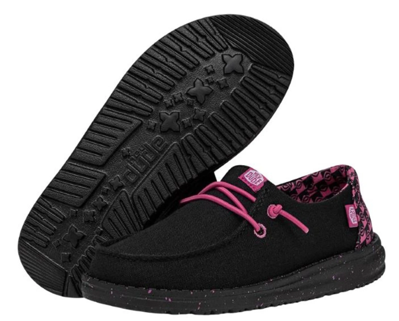 Hey Dude Girls Wendy Youth Batik Geo Casual Shoes - Image 3