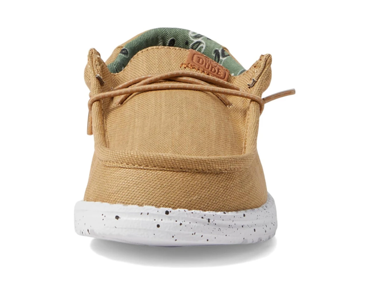 Hey Dude Boys Wally Youth Washed Canvas Casual Shoes - Image 6