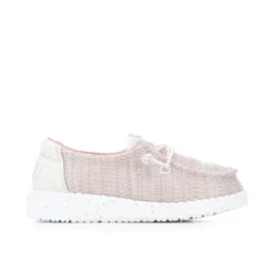 Hey Dude Girls Wendy Toddler Sport Mesh Light Pink Casual Shoe