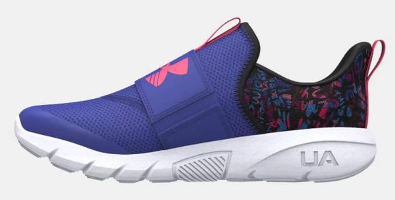 Under Armour Girls ' GGS Flash GLTR Purple