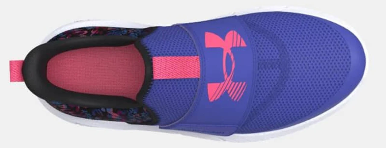 Under Armour Girls ' GGS Flash GLTR Purple - Image 3