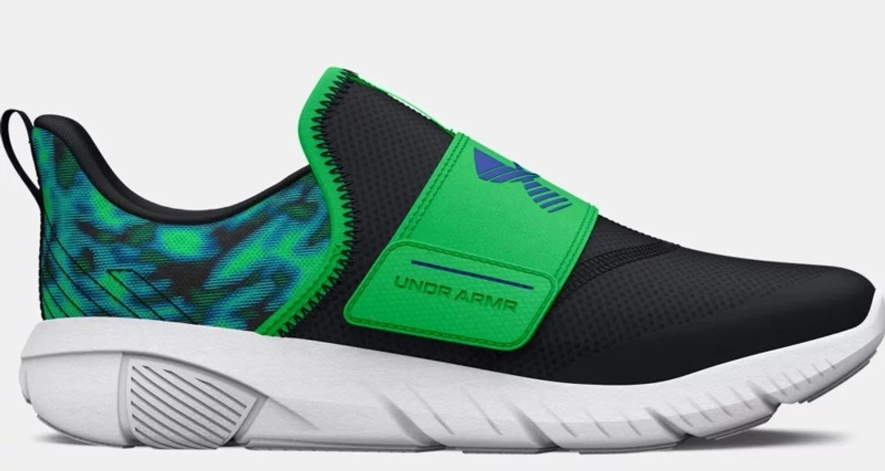 Under Armour Boys Youth Flash Laser Running Shoes - Image 2