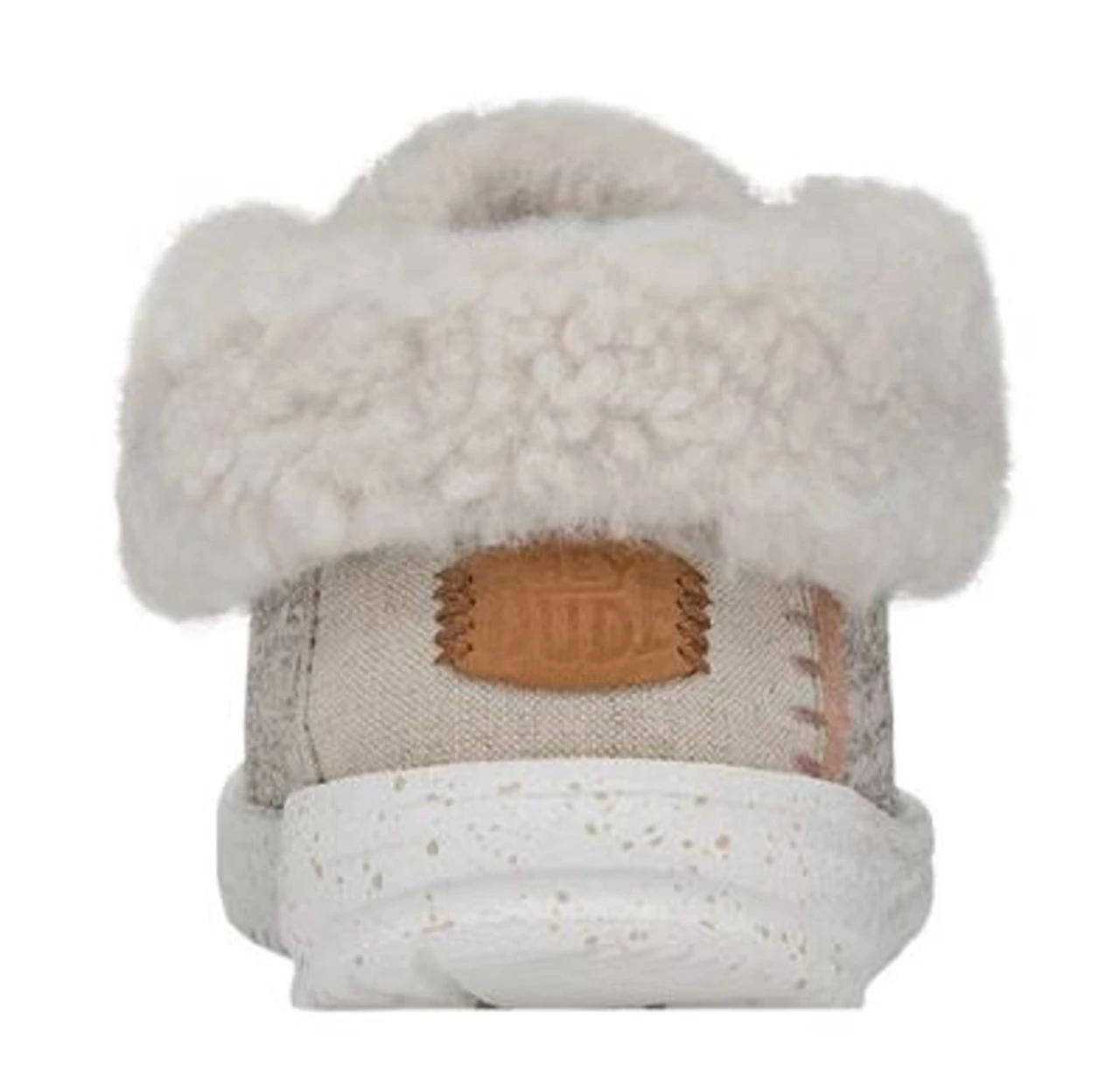 Hey Dude Girls Wendy Fold Youth Stitch Cozy Tan Casual Boots - Image 5