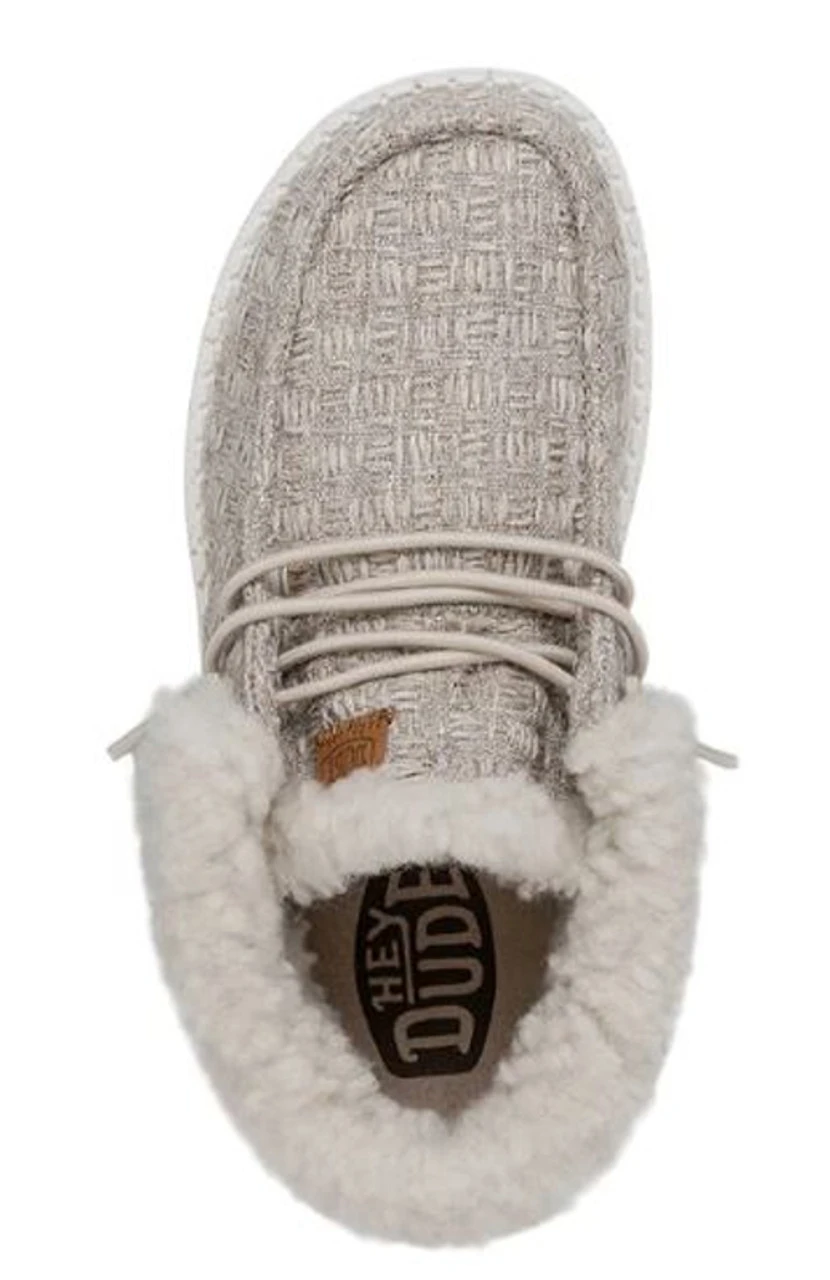 Hey Dude Girls Wendy Fold Youth Stitch Cozy Tan Casual Boots - Image 6