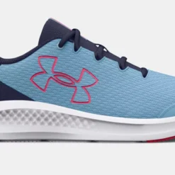 Under Armour Girls Youth Charged Pursuit 3 Big Logo Running Shoe
