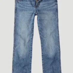 Wrangler Boys Retro Slim Straight Jean In Roughhouse